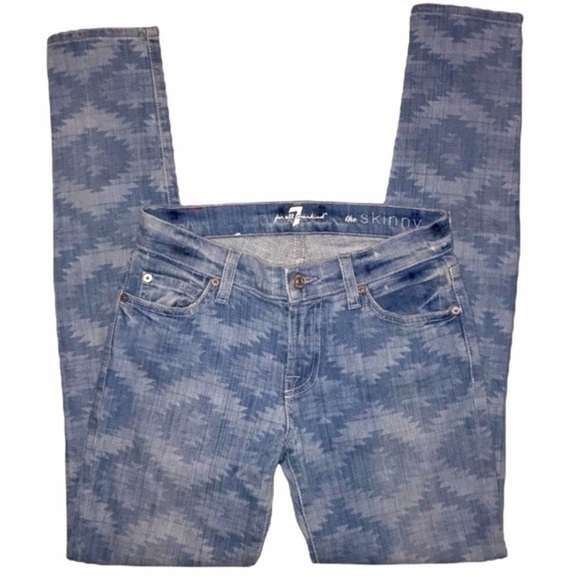 7 For All Mankind Aztec Jeans - Picture 3 of 8